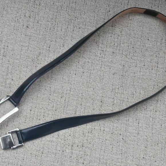 Worth Women Belt Black Genuine Leather Waistband Size M Adjustable main image 11